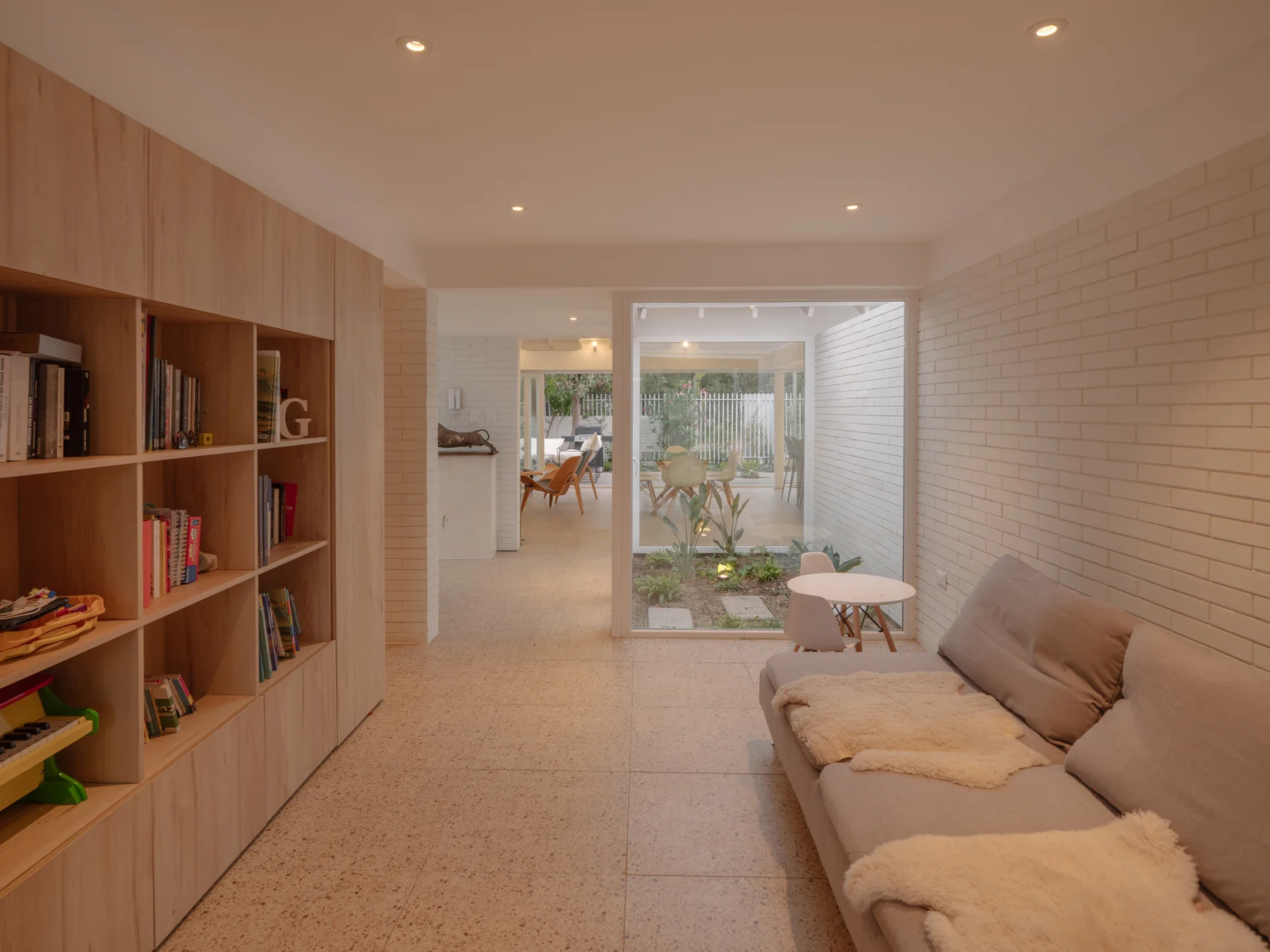 El Aromo House / Duarte Fournies Arquitectos - Interior Photography, Living Room, Wood