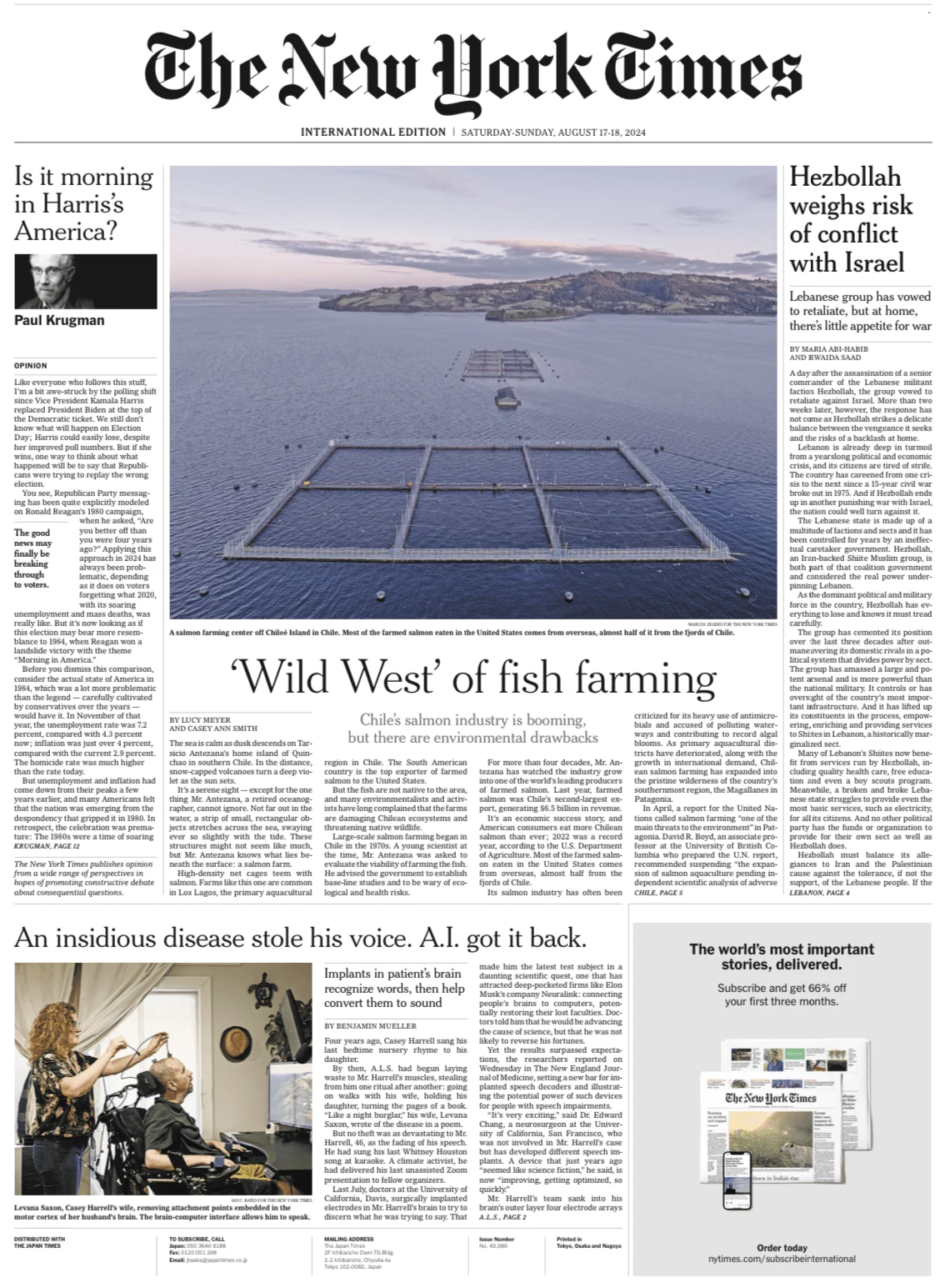 The Wild West of Fish Farming — Marcos Zegers