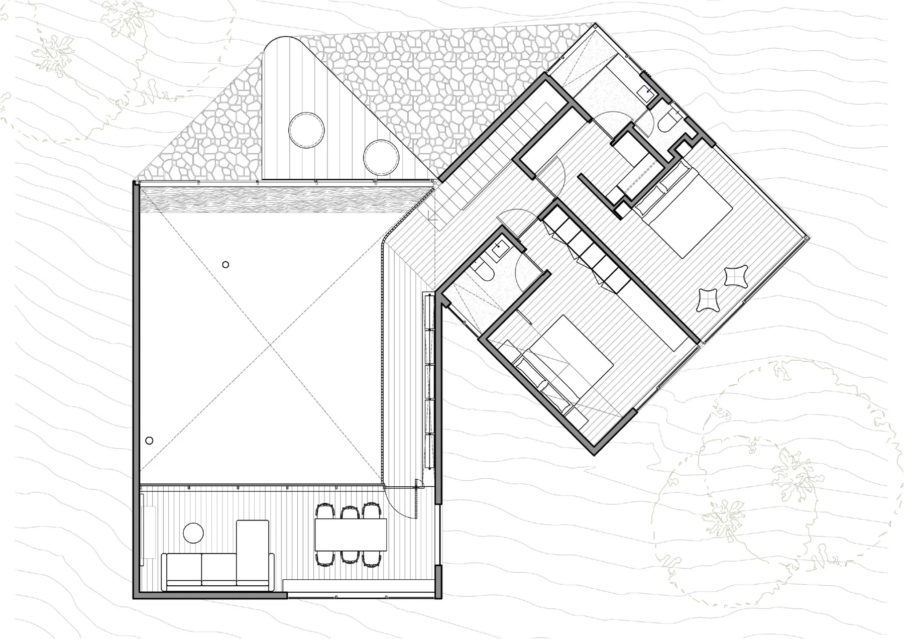 Hebra Arquitectos, Marcos Zegers · Palo Quemado House
