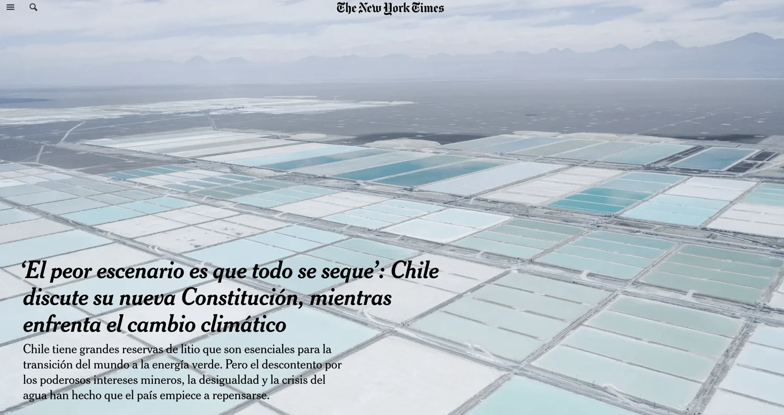 Lithium — Marcos Zegers