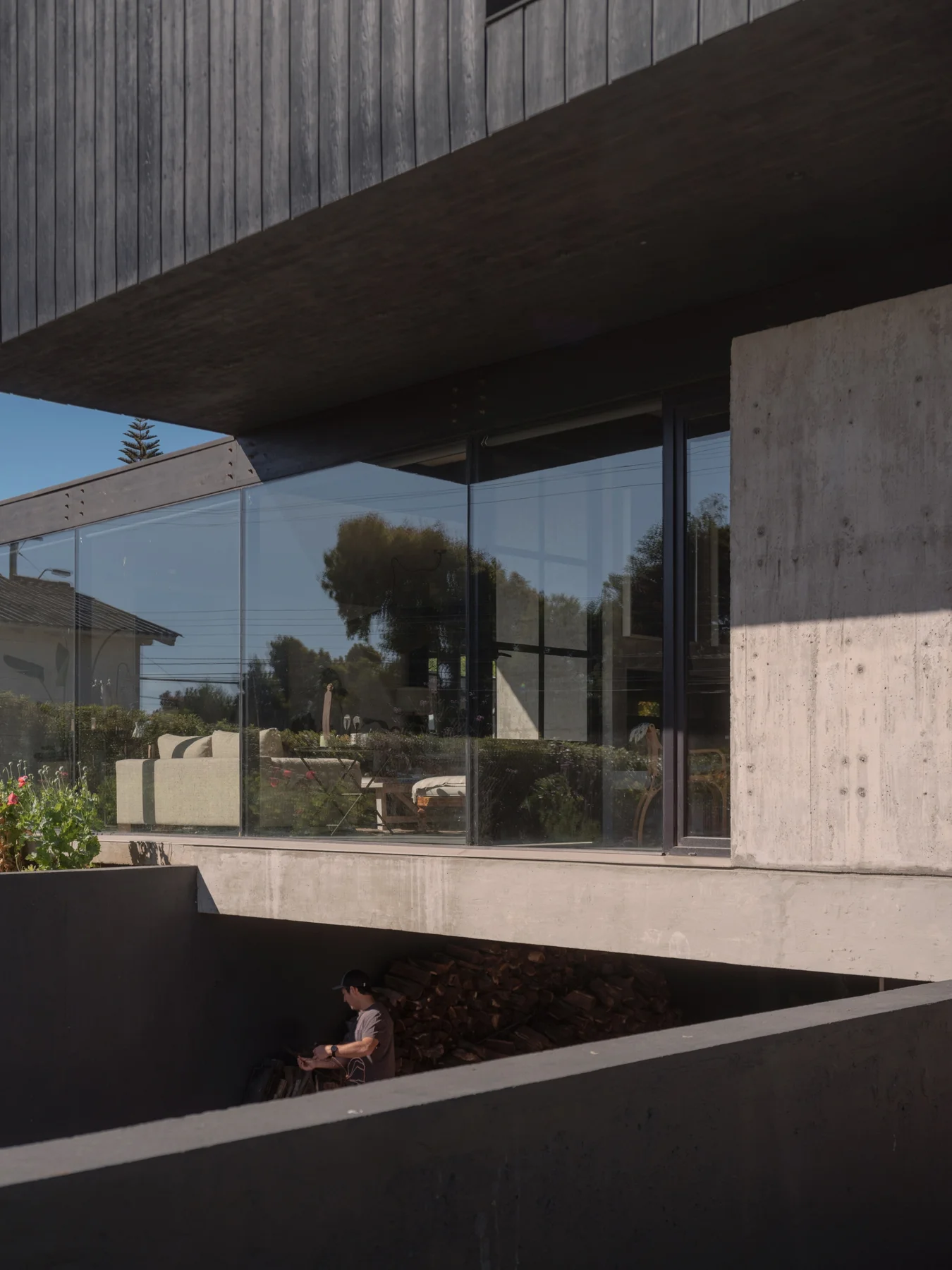 House CO / Estudio Base Arquitectos - Exterior Photography, Concrete