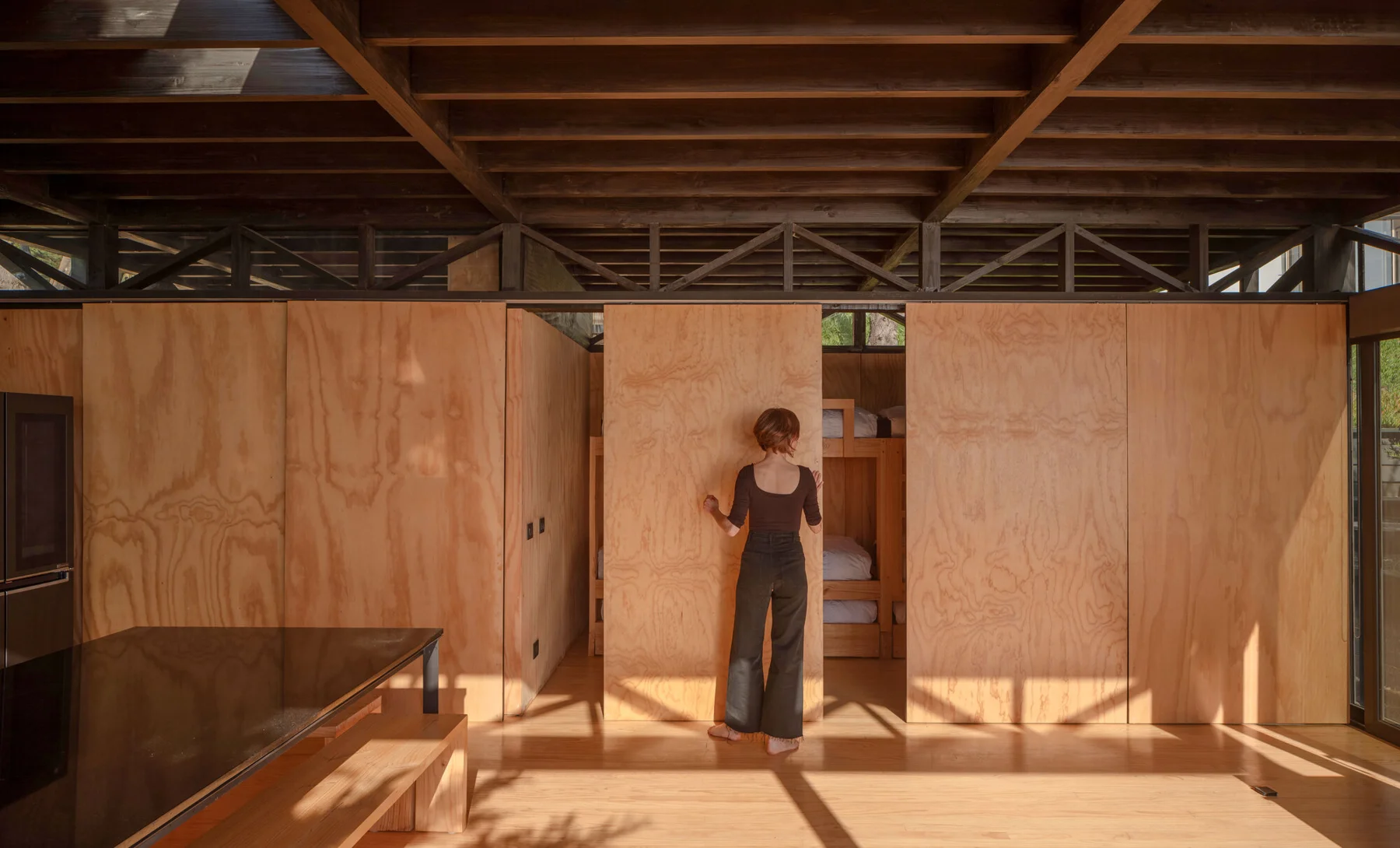 Galeo Pavilion / Stanaćev Granados - Interior Photography, Wood