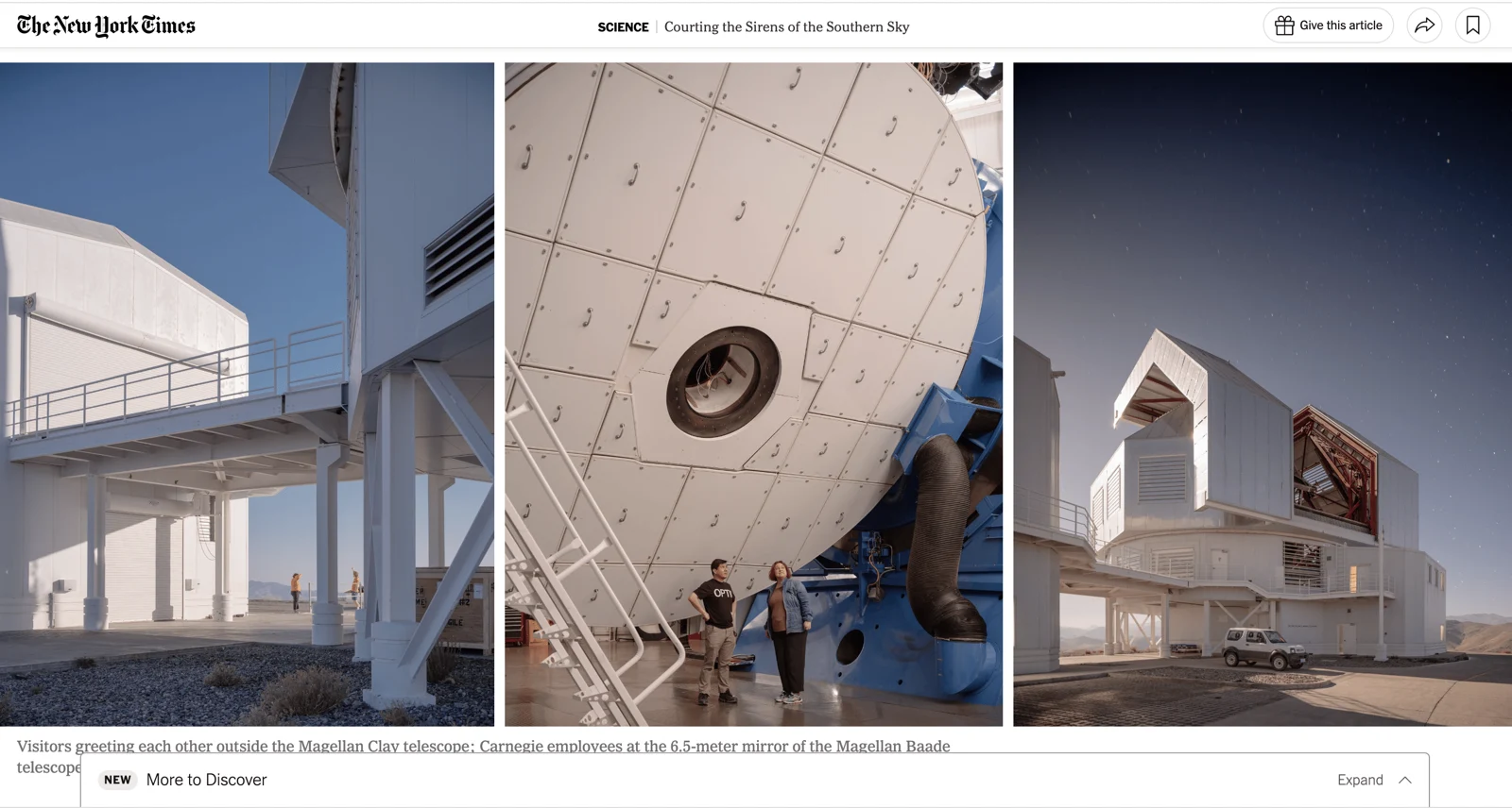 Courting the Sirens of the Southern Sky — Marcos Zegers