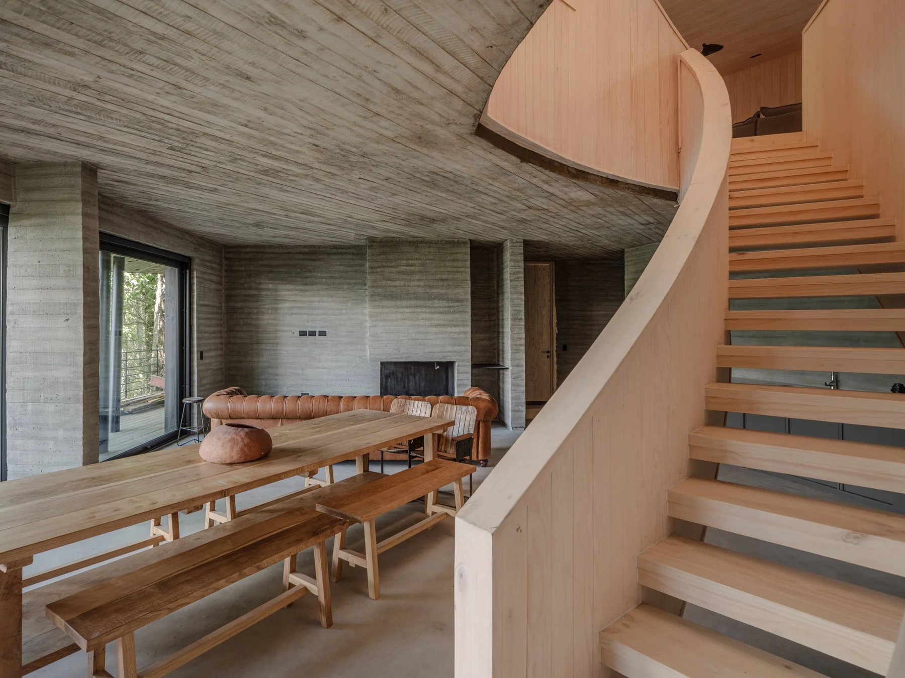 PYR House / Cazú Zegers - Interior Photography, Wood, Beam